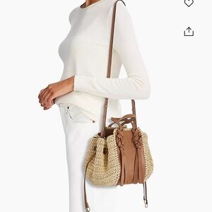 Ulla Johnson Gio Crossbody Bag Brown